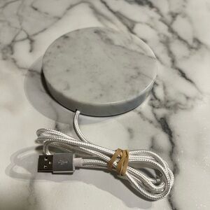 Marble Cell Phone Wireless Charging Pad